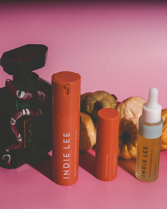 Indie Lee skincare products for Autumn Skincare