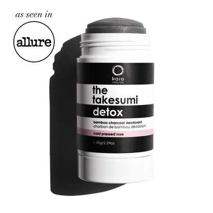 kaia naturals canada the takesumi detox charcoal deodorant + detox