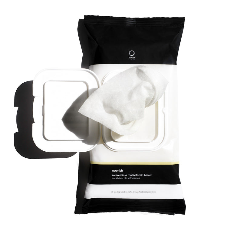 Kaia Naturals Canada the vitamin cleanse cleansing cloth