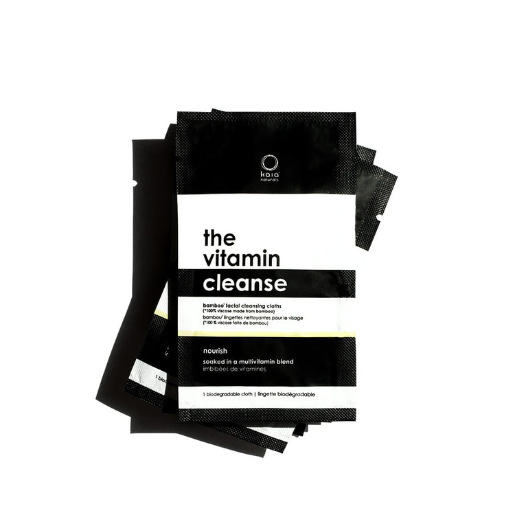 Kaia Naturals Canada the vitamin cleanse cleansing cloth